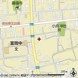 ファミリーマート富岡東店周辺の地図