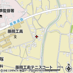 群馬県藤岡市下戸塚234-12周辺の地図