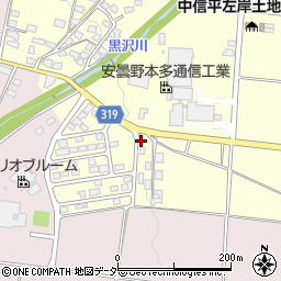 長野県安曇野市三郷温4613周辺の地図