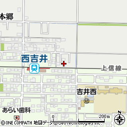 群馬県高崎市吉井町本郷815周辺の地図