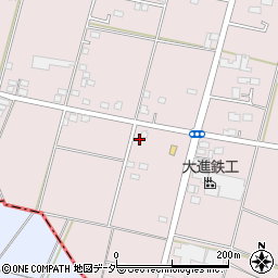 栃木県小山市東黒田321-2周辺の地図