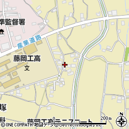 群馬県藤岡市下戸塚234-9周辺の地図