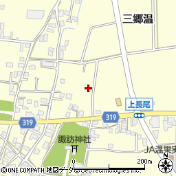 長野県安曇野市三郷温11周辺の地図