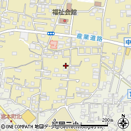 群馬県藤岡市中栗須84-6周辺の地図