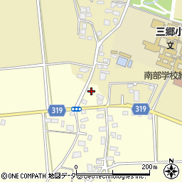 長野県安曇野市三郷温3393周辺の地図