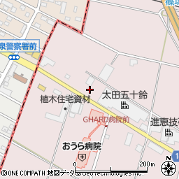 株式会社ニッパンレンタル　東毛営業所周辺の地図