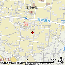 群馬県藤岡市中栗須84-7周辺の地図