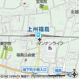 福島駅周辺の地図