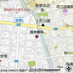 鈴木眼科医院周辺の地図
