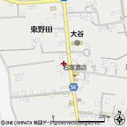 栃木県小山市東野田2207周辺の地図