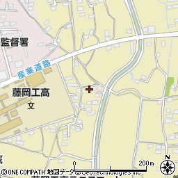 群馬県藤岡市下戸塚231周辺の地図