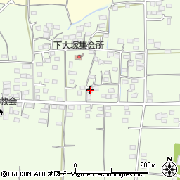 群馬県藤岡市下大塚82-1周辺の地図