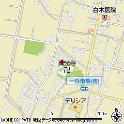 長野県安曇野市三郷明盛1652-4周辺の地図