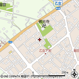 栃木県小山市南乙女1丁目6-25周辺の地図