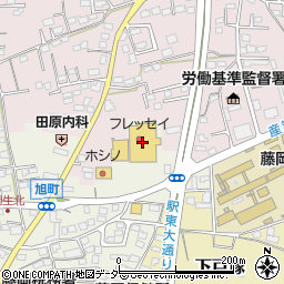 マリオカラー藤岡店周辺の地図