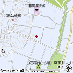 群馬県藤岡市白石1321周辺の地図