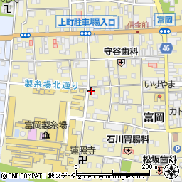 富岡製糸場を愛する会周辺の地図