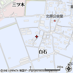 群馬県藤岡市白石1200-1周辺の地図