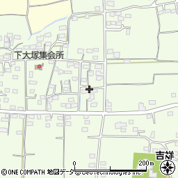 群馬県藤岡市下大塚102周辺の地図