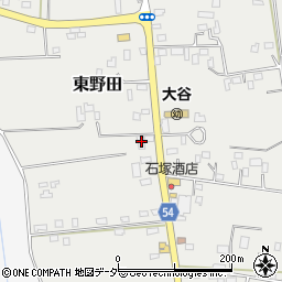 栃木県小山市東野田2209周辺の地図