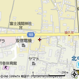 長野県佐久市猿久保881-3周辺の地図