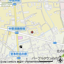 群馬県藤岡市中栗須144-11周辺の地図