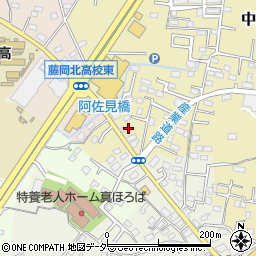 群馬県藤岡市中栗須30-16周辺の地図