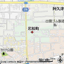群馬県太田市岩松町133周辺の地図