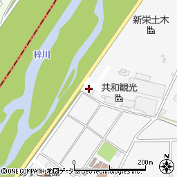 松本平砂利事業協同組合周辺の地図