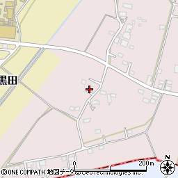 栃木県小山市東黒田335-6周辺の地図