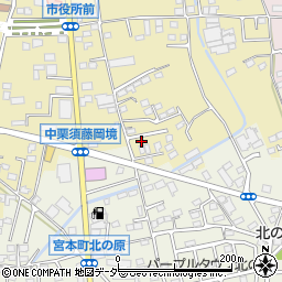 群馬県藤岡市中栗須143-27周辺の地図