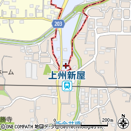群馬県高崎市吉井町片山990-1周辺の地図