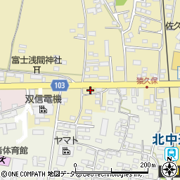 長野県佐久市猿久保739-1周辺の地図