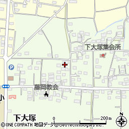 群馬県藤岡市下大塚27-4周辺の地図