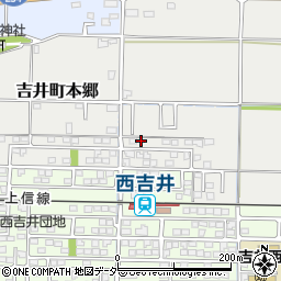 群馬県高崎市吉井町本郷852-3周辺の地図