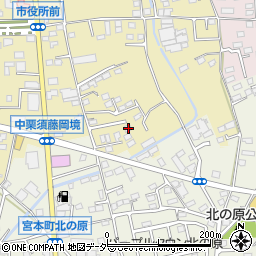 群馬県藤岡市中栗須143-15周辺の地図