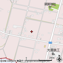 栃木県小山市東黒田206-1周辺の地図