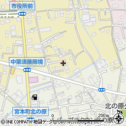 群馬県藤岡市中栗須143-40周辺の地図