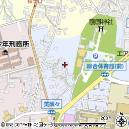 小沢周辺の地図