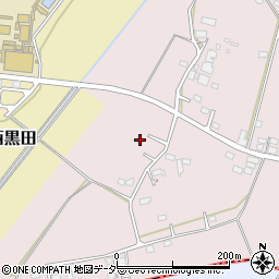 栃木県小山市東黒田335-4周辺の地図