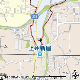 群馬県高崎市吉井町片山990-8周辺の地図
