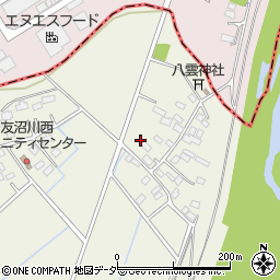 栃木県下都賀郡野木町友沼1840周辺の地図