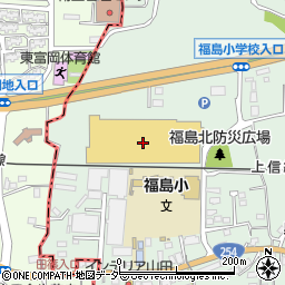 カインズホームスーパーセンター　富岡甘楽店周辺の地図