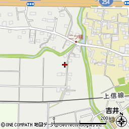 群馬県高崎市吉井町本郷115-12周辺の地図