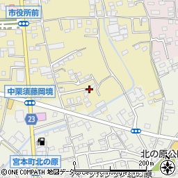 群馬県藤岡市中栗須143-16周辺の地図