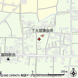 群馬県藤岡市下大塚49-1周辺の地図