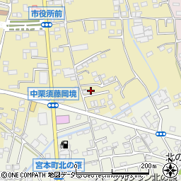 群馬県藤岡市中栗須143-35周辺の地図