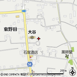 栃木県小山市東野田2129周辺の地図