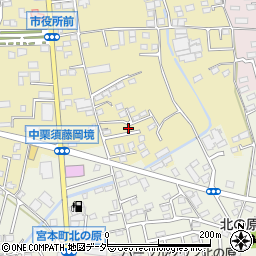 群馬県藤岡市中栗須143-37周辺の地図