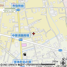 群馬県藤岡市中栗須143-21周辺の地図